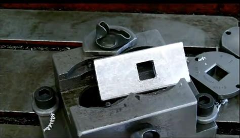 cut square hole in sheet metal|cutting square holes in steel.